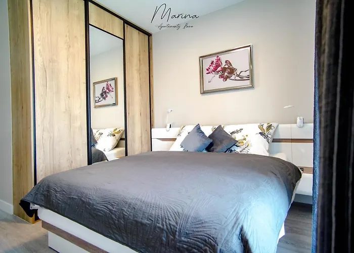 Marina Apartament 13 Ilawa - Z Prywatnym Miejscem Parkingowym
