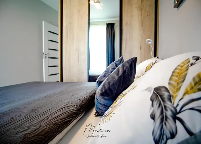 Marina Apartament 13 Ilawa - Z Prywatnym Miejscem Parkingowym